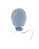 poduszki z napisami Balon dekoracyjny denim mini 3