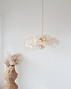 lampy do pokoju dziecka Delikatna lampa wisząca -kremowy kwiat 3