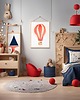 obrazy i plakaty do pokoju dziecięcego PLAKAT dla dziecka balon ilustracja obrazek pokój dziecięcy 1