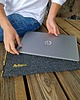 etui na laptopa PERSONALIZOWANE ETUI na laptopa żółty zamek imię 3