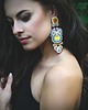 kolczyki soutache Qsambara- etniczne kolczyki soutache 6