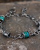 bransoletki srebrne Turkus bransoleta unisex 3