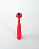 świeczniki i świece Świecznik czerwony, duński design, lata 90, Anders Norgaard 3