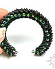 bransoletki ze szkła Sildrien, smocza bransoleta cuff, beading 2