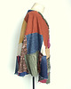 ubrania różne Kolorowe patchworkowe ponczo 5