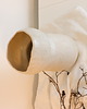 wazony Oryginalny wazon ceramiczny ręcznie robiony, beżowy-  Kolekcja Natural No.5 2