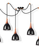 lampy wiszące Lampa Spyder Pająk Potrójny Metal Loft LED 1