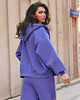 bluza z kapturem damska Bluza z kapturem PUFFA ZIP Purple Hills damska 1
