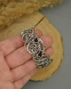 bransoletki wire wrapping Bransoleta szeroka czarny onyks wire wrapping stal chirurgiczna 3