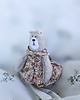 breloki Brelok misia w sukience 2