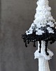 breloki Grzyb czarno-biały zawieszka do torby / dekoracja 2