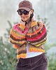 kardigany damskie Kardigan Brown Butterfly 2