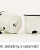 kubki 2  Białe Kubki - 'Jestem z Ceramiki' 2