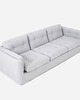 sofy i szezlongi Sofa BERGEN gołębi szary, skandynawski design 2