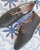buty męskie Oryginalne skórzane buty damskie typu Oxford 5