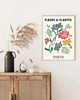 plakaty PLAKAT wystawowy, kwiaty, wiosenny, grafika 2