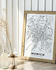 plakaty Plakat Monachium mapa 6