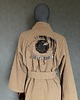 płaszcze damskie Kimono płaszcz wełna alpaka patchworkowe oko. 4