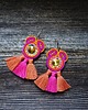 kolczyki soutache Etniczne- kolorowe kolczyki soutache 2
