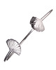 bransoletki srebrne obręcz RIGID LEAF 3