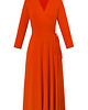 sukienki midi damskie Sukienka Dreamgirl pomarańczowa 1