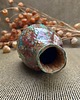 wazony Wazon ceramiczny butla turkusowo rubinowa 4