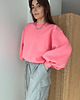 bluza bez kaptura damska Bluza Enjoyable blossom pink 6