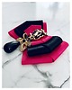 broszki Brosza  z ozdobą w stylu glamour z czarnymi  kamieniami NEW 1