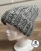 czapki damskie Beanie handmade 1