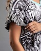 t-shirt damskie Kolorowa koszulka oversize nadruk Dżungla 4