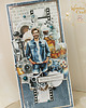 kartki scrapbooking Męska kartka urodzinowa na 18, 30, 40 urodziny "4Him" GOTOWA 1