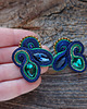 kolczyki soutache Kolczyki na zamówienie Pani Anny 3