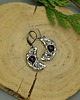 kolczyki wire wrapping Kolczyki księżyce ametyst wire wrapping 2