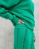 komplety damskie Kai komfortowy komplet z lamówką spring green 2