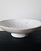 miski i misy Ceramiczna miska sitko na owoce, cedzak, durszlak 4