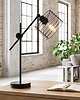 lampy stołowe Regulowana lampa biurkowa z drucianym kloszem NEAPOL LOFT w stylu industrialnym 1