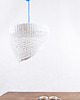 lampy wiszące Geometryczna ozdobna biała lampa wisząca Oslo 1