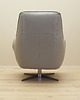 fotele Fotel obrotowy skórzany, włoski design, lata 90, produkcja: Natuzzi 2