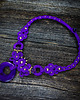 kolie Enike- fioletowy naszyjnik soutache 5