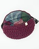 saszetka nerka Saszetka nerka handmade bawełniana bordo 3