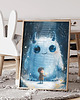 plakaty Plakat Niebieski stworek III 3