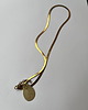 srebrne naszyjniki Naszyjnik BASIC gold unisex 2