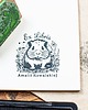 stemple Ex Libris - pieczątka z motywem świnki morskiej w zestawie prezentowym 1