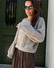swetry damskie  Jedwabny sweter Crafted grey 8