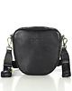 torby na ramię Torba skórzana na dwa zamki crossbody camera bag -czarny 2
