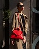torby na ramię ELISE Petit Pop-Red Shoulder Bag 1