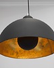 lampy wiszące Lampa Hammered Studio 50cm czarno złota 1