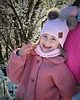 czapki dziecięce ZESTAW: bawełniana czapka dla dziecka i komin Jasny różowy 1