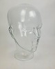 figurki i rzeźby Szklana głowa z lat 70. 1