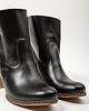 botki damskie RĘCZNIE ROBIONE BOTKI ZAPATO 454 CZARNY 4